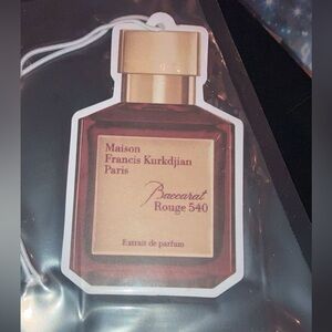 Maison Francis Kurkdjian Rouge 540 Fragrance Card- Air freshener in package